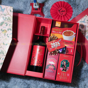 Set quà tết hồng phát